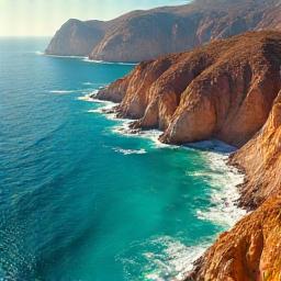 A couple enjoying a private helicopter tour over a scenic coastline